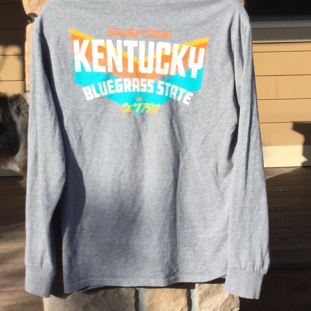 Kentucky long sleeve shirt horse racing cowgirl rodeo festival travel vacay
